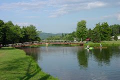 Fishing on Hamlin Lake - Smethport, PA