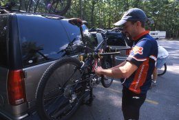 Many family friendly biking trails are within the region.