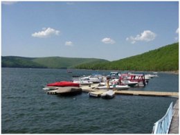 Kinzua Wolf Run Marina - Allegheny Reservoir