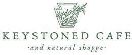 Keystoned Café and Natural Shoppe logo