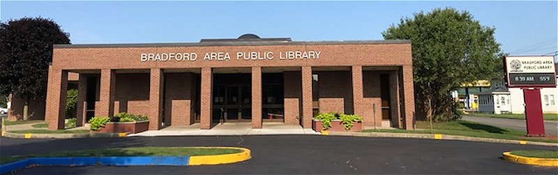 Exterior view of Bradford Area Public Library - Bradford, PA