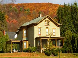 Exterior of Sartwell Mansion