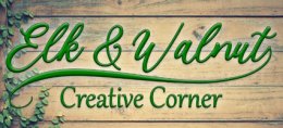 Elk & Walnut Creative Corner logo