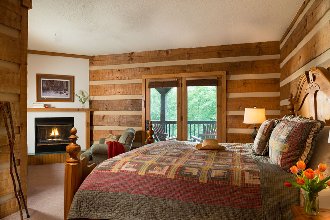 Rustic bedroom suite