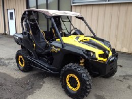 ATV outside of building