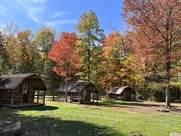 Cozy Embers wooded campground