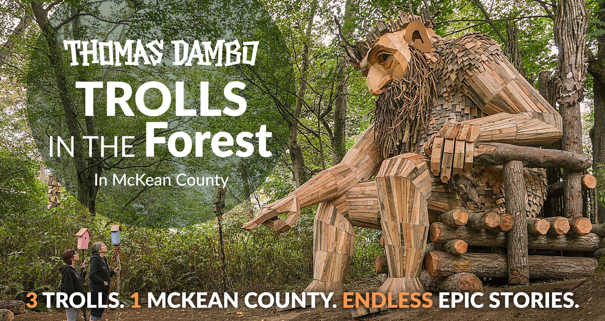Trolls in the Forest - Allegheny National Forest Visitors Bureau
